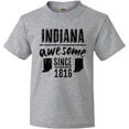 thumbnail image 3 of Inktastic Indiana Awesome Since 1816 Youth T-Shirt, 3 of 5