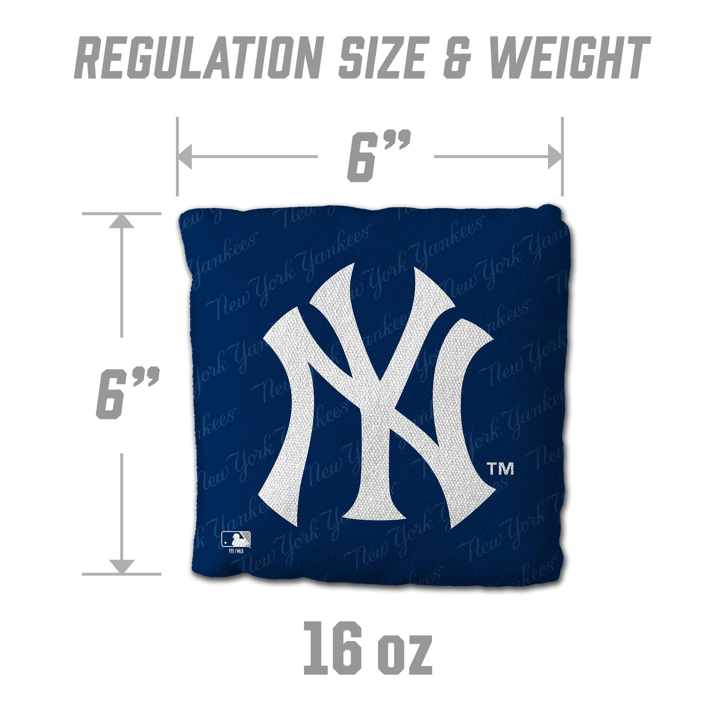 MLB New York Yankees Cornhole Bags - 4PK - Blue