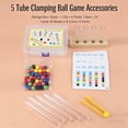 thumbnail image 5 of Children's Colour Matching Beads Toy, Wooden Tube Test Set, Early Educational Game with Safe Coating for School, Fine Motor Skills, Visual Perception, Brain Training, 5 of 5