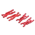 thumbnail image 3 of RC Front Rear Lower Arms, Aluminium Alloy Durable High Strength Easy Install RC Lower Suspension Arms  for LOSI Mini-T 2.0 2WD for 1/18 RC Stadium Truck Red, 3 of 8