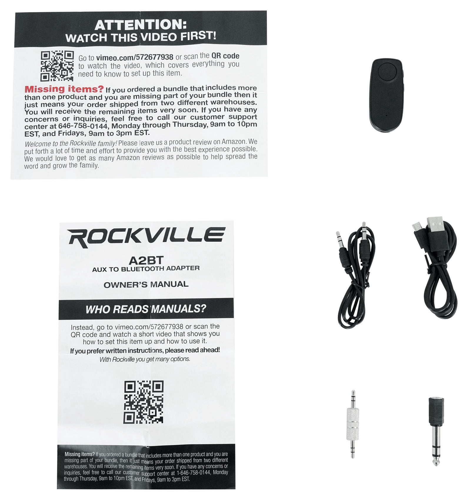 Rockville RPG8 8" Powered Active 400 Watt 2-Way DJ PA Speaker w/Bluetooth