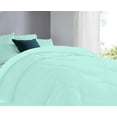 thumbnail image 4 of 5 Piece Luxury U Shape Pattern Comforter By D.N.G. BEDDINGS Set Premium Super Soft, 1000 Thread Count 100% Egyptian Cotton Twin/Twin XL Size Aqua Blue Color, 4 of 9