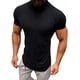 thumbnail image 1 of Playera Cuello De Tortuga Manga Corta Fit De Moda Rib Jeltic, 1 of 1
