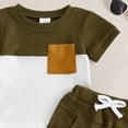 thumbnail image 4 of Akiihool Baby Summer Outfits Toddler Baby Boys Clothes Set Short Sleeve T-Shirt and Shorts Summer 2 PCS Outfit for 6M-3Y(AG,2-3 Years), 4 of 4