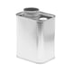 thumbnail image 5 of Latas de hojalata Latas de hojalata Almacenamiento de granos de café Tanque de almacenamiento con tapa sellada Lata de té 250g con válvula de aire, 5 of 9