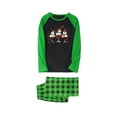thumbnail image 3 of Penkiiy Matching Christmas Pajamas For Family Xmas Holiday Pjs Elf Plaid Sleepwear Outfit Sets For Women/Men/Couples/Adult 3XL Multicolor, 3 of 3