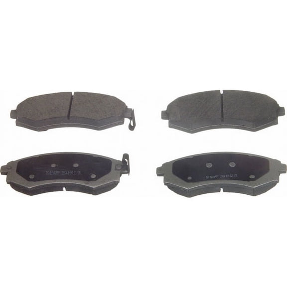 Front Brake Pad Set - Compatible with 2002 - 2004 Hyundai Sonata 2003