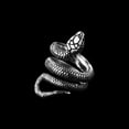 thumbnail image 6 of Animal Snake Cobra Series 14K Yellow Gold Men Rings Punk Trendy for Women Fashion Jewelry Halloween Creativity Gift, 6 of 9