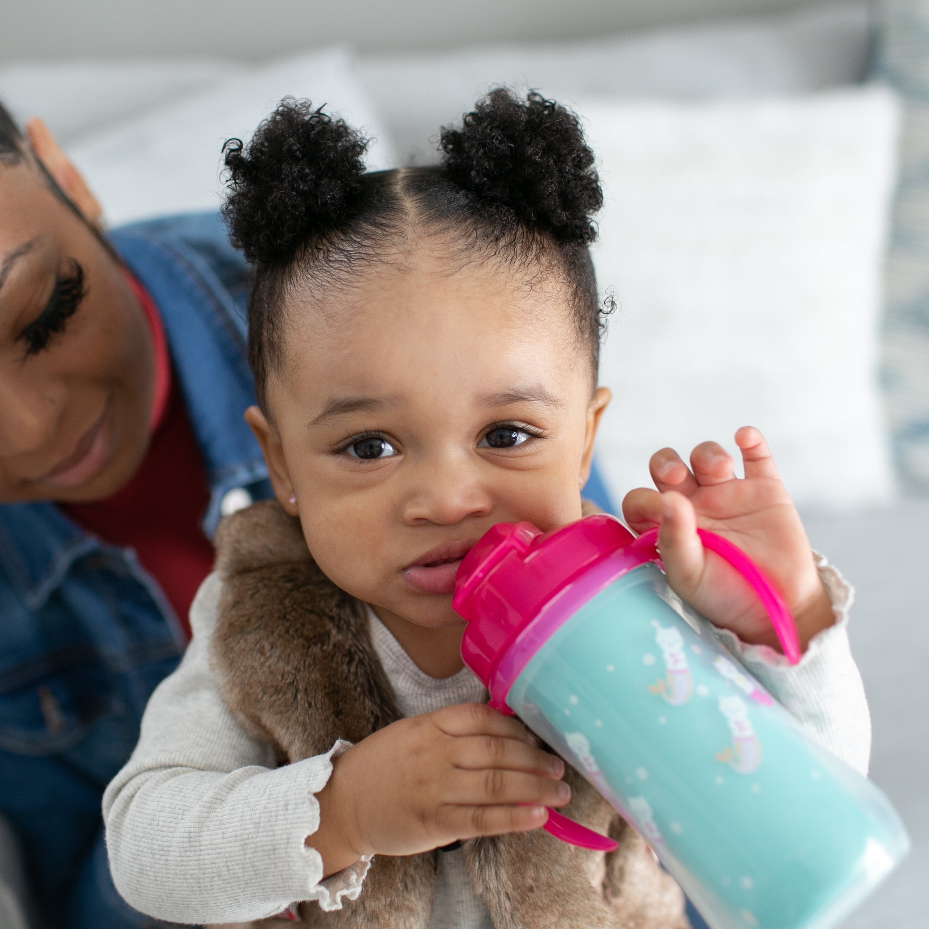 Dr. Brown's Milestones™ Insulated Straw Cup. The spill-proof cup that keeps  up with your little one. 