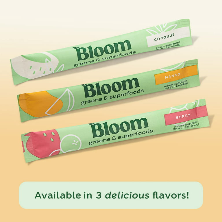 Bloom Mango Greens & Superfoods - 30 Servings for sale online