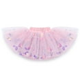 thumbnail image 5 of IDOPIP Baby Girl 1st Cake Smash Birthday Outfit Sequin Butterfly Romper Tutu Skirt with Headband, 5 of 8