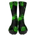 thumbnail image 2 of Men Women Halloween Printed Mid-Calf Socks Soft Breathable Stretch Comfort Fit Socks, 2 of 6