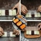 thumbnail image 4 of Kit de 3 moldes para hacer onigiri y bolas de arroz para sushi, ideal para el hogar, la oficina y restaurantes de sushi., 4 of 5