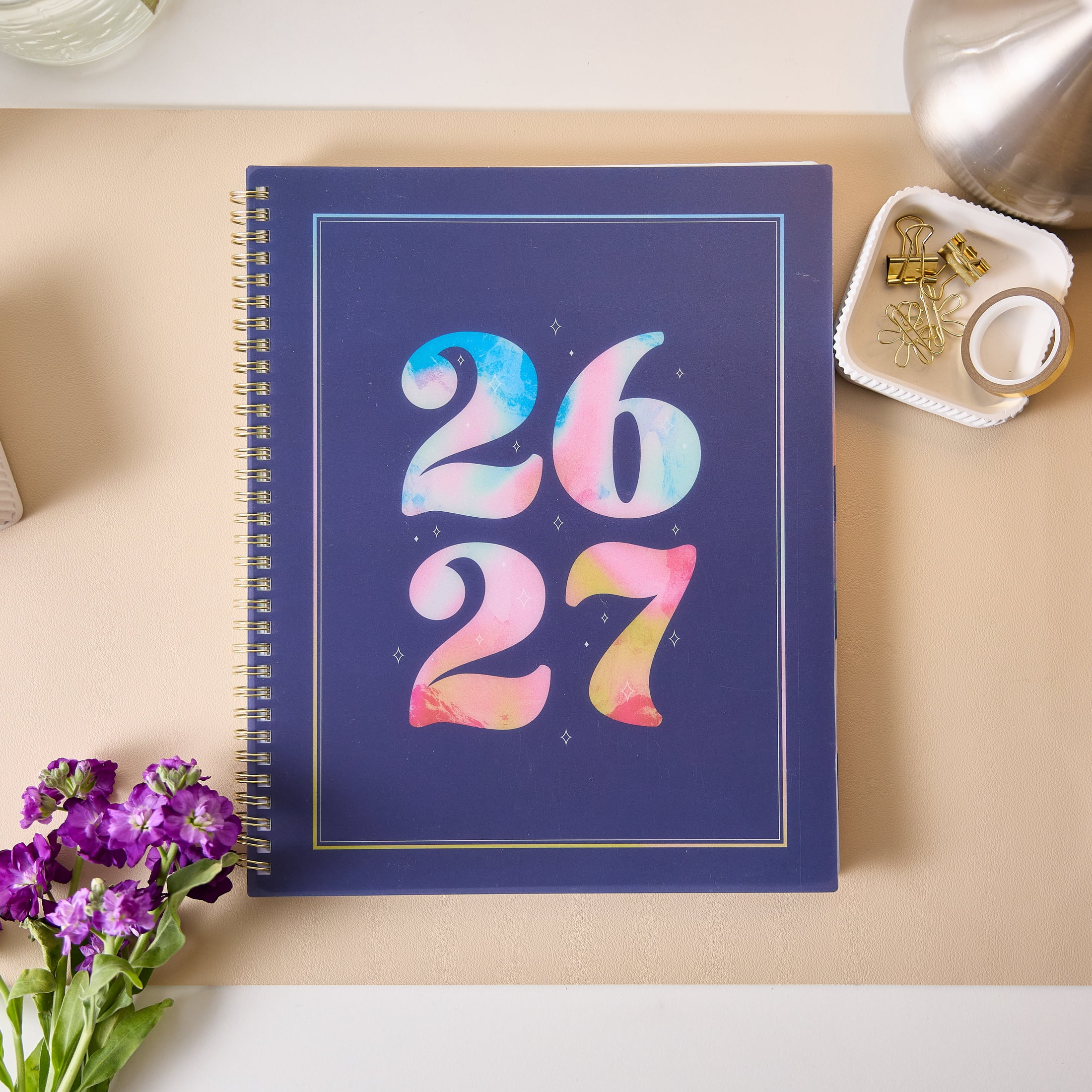 Organized by Happy Planner Monthly Weekly Big Planner (8.5