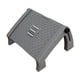 thumbnail image 1 of Reposapiés ajustable debajo del escritorio y almohada para reposapiés con superficie de para Gris Zulema Reposapiés debajo del escritorio, 1 of 8