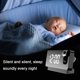 thumbnail image 4 of Reloj despertador con proyección para dormitorio, radio despertador digital con atenuador y puertos de carga USB, proyector giratorio de 180°, alarma dual, función de repetición, reloj digital con, 4 of 8