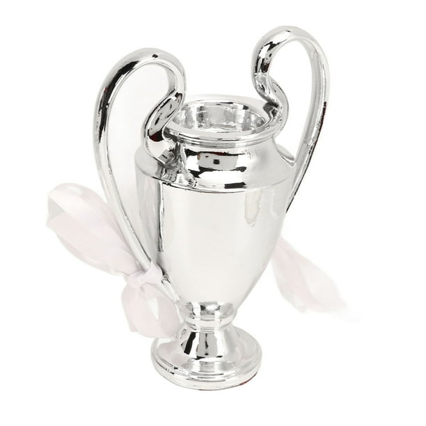Adorno de trofeo de resina, trofeo de la Liga de Campeones de Europa, trofeo de fútbol, recuerdo, trofeo de la Liga de Campeones, elegante y moderno