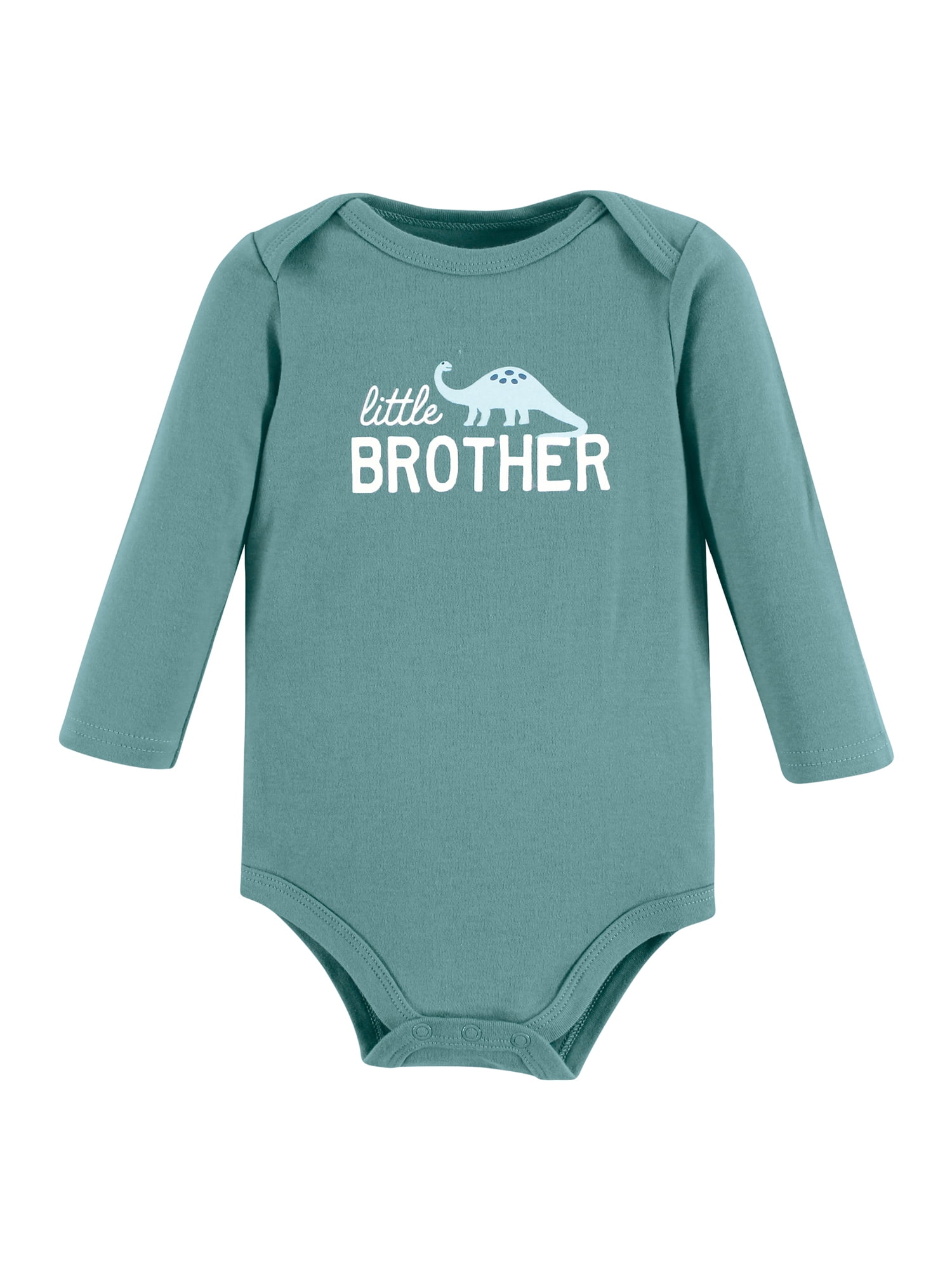 Hudson Baby Cotton Long-Sleeve Bodysuits, 3- Pack, Newborn- 24 Months