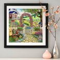 thumbnail image 3 of Cuadros Decorativos Serie flores y plantas diamante redondo resina diamante w772 JShteea Nuevos Originales, 3 of 8