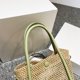 thumbnail image 4 of Bolso Paja Hueco para Mujer Bolso Playa Gran Capacidad Bolsos para Verano (verde), 4 of 9