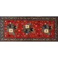thumbnail image 1 of Ahgly Company Indoor Rectangle Traditional Brown Persian Area Rugs, 7' x 9', 1 of 6