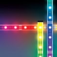 thumbnail image 2 of Ledeez Indoor 16 ft Plug-in Sound-Reactive Remote Controlled LED Strip Light, Multi-Color, 2 of 9