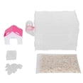 thumbnail image 2 of Jaula para hámster acrílico transparente con lavabo de alimentación jaula para mascotas jaula acrílica para mascotas pequeñas para acuario con pecera ANGGREK Otros, 2 of 8