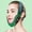 Dark Green, variant on V-face Massage Advanced 6-speed Machine - USB Rechargeable Light Beige Facial Massager, Perfect Gift for Girlfriend