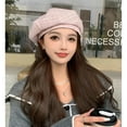 thumbnail image 4 of Classic Berets for Women French Elegant Beret Hats for Women Trendy Newsboy Hat Painter Cap Beanies Party Travel Fall, 4 of 7