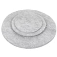 thumbnail image 1 of Felt Plate Separator, Easy To Use Dish Scratch Protectors, Pan Separator Pads, Cookware Supplies, Soft For Porcelain Plates Gray, 1 of 8
