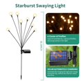 thumbnail image 2 of Luces solares para exterior Vignuto, 2 unidades, 16 LED, impermeables IP65, 2 of 6