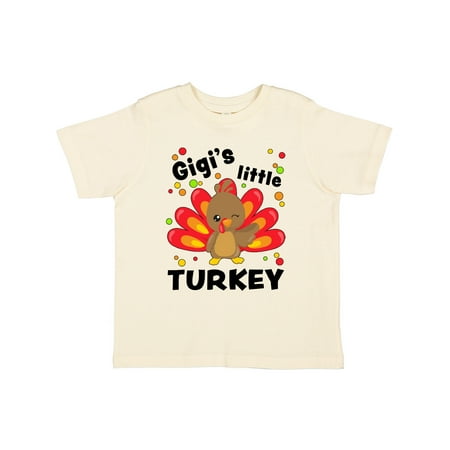 

Inktastic Gigi s Little Turkey Gift Toddler Boy or Toddler Girl T-Shirt