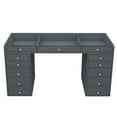 thumbnail image 2 of Impressions Vanity Company SlayStation Pro 2.0 Desk Table Set, Black, 2 of 3