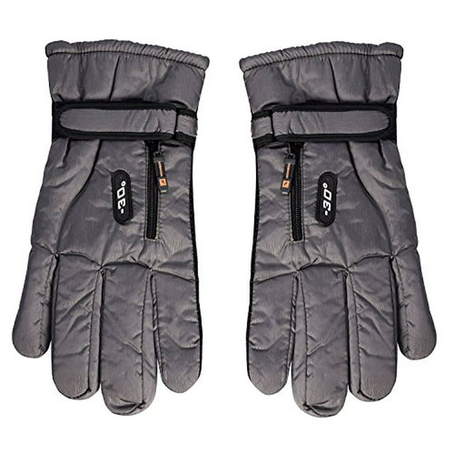Peach Couture Gants de Ski d'Hiver Imperméables et Isolés