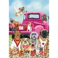 thumbnail image 2 of Briarwood Lane Happy Valentine's Dogs House Flag, 2 of 4