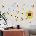 thumbnail image 3 of Etiqueta De La Pared Del Girasol 3D Etiqueta De La Pared Del Girasol Diy Autoadhesiva Decoración Etiqueta De La Pared Para El Dormitorio Sala De Estar Sala De Juegos Ventana Guardería Noticed HA015945-00, 3 of 6
