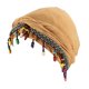 thumbnail image 1 of Sombreros. Pañuelos para la cabeza para hombre y mujer, forrados de satén con borlas, trenzas y sin ala. Sombreros vintage de toalla. Sombrero de poliéster para mujer., 1 of 2