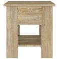 thumbnail image 3 of vidaXL Coffee Table Sonoma Oak 40x40x42 cm Engineered Wood, 3 of 4