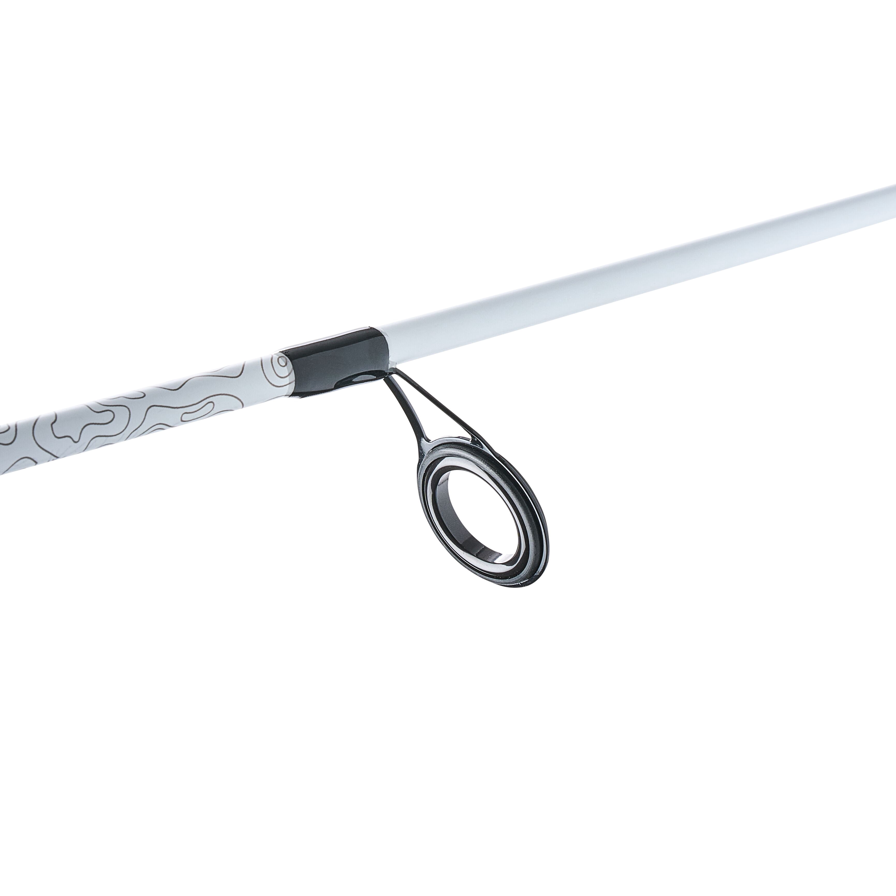 Shakespeare Tiger Spinning Combo, 8' 2-pc Medium Fishing Rod, 50-Size Reel
