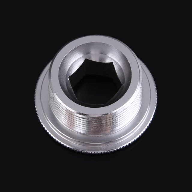 Tornillo bicicleta manivela brazo bielas inferior BB eje Allen perno para SHIMANO plata JShteea Accesorios para bicicletas