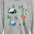 thumbnail image 3 of Disney - Mickey Friends Ski - Toddler & Youth Long Sleeve Graphic T-Shirt, 3 of 5