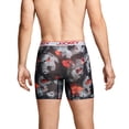 thumbnail image 3 of Jockey Men's Chafe Proof Pouch Microfiber 6" Boxer Brief - 3 Pack, 3 of 6