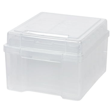 IRIS 4 x 6 Inch Photo and Embellishement Craft Keeper, Clear