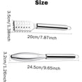 thumbnail image 2 of QenASHaing Fish Scaler Brush,Sawtooth Design Stainless Steel Fish Scaler Remover,Fish Descaler Tool with Hanging Hole,Fish Scale Remover Cleaner, 2 of 8