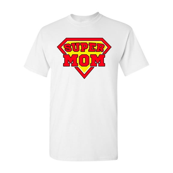 Super Mom Superhero Funny DT Adult T-Shirt Tee