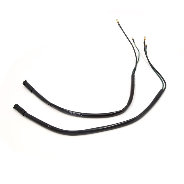 2 Piezas Negro 44cm Longitud Accesorio de Motocicleta del Freno Delantero Interruptor Luz de Parada del Cable de Alambre