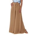 thumbnail image 1 of Pantalones PRETTYGARDEN 2025 Verano Pierna Ancha Khaki Talle S, 1 of 8