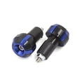 thumbnail image 2 of 2 Pcs Aluminum Alloy Slider Handle Bar Hand Grip End Plug Cap for Motorcycle, 2 of 3