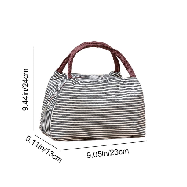 Bolsa de Almuerzo Mujeres Bolsas de Almuerzo de Hombres Y Mujeres, Aislamiento de Lámina de Aluminio de Gran Capacidad, Bolsas de Almuerzo Reutilizables, Bolsas de Almuerzo a Prueba de Fugas, Bolsas D