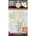 thumbnail image 2 of Paquet Économique d'Autocollants Happy Planner - Formes Colorées, 384/paquet, 2 of 4